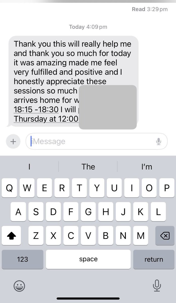 Social Proof! 

Another happy client ! 

We are working on  👇 

#confidence

 #limitingbeliefs

#guthealth

#exercise