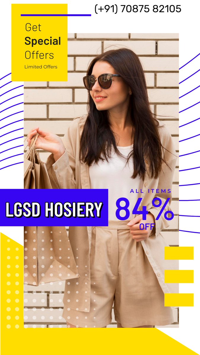 LGSD_HOSIERY's tweet photo. Up to 84% OFF or Cashback on All Garments at LGSD Hosiery!  Elevate your style without breaking the bank.  
Why Shop LGSD Hosiery?

Trendsetting Designs
Uncompromising Quality
Wallet-Friendly Prices

Shop now Contact @+91 7087582105
.
#FashionDeals #SaleAlert #LGSDHosiery https://t.co/ifR448UXsk