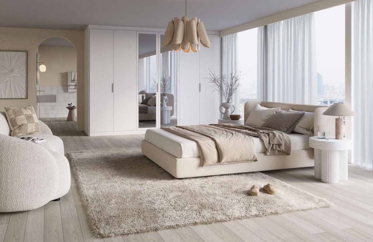 MFBsocial's tweet image. Create a sophisticated and calming look by using a mix of beige, white and dark neutral shades for the ultimate tone-on-tone layered look🤍🤎

Book a FREE home design visit for more inspiration and expertise…  ow.ly/Rh1r50QkFcX

#hometrends #neutraldecor #storage