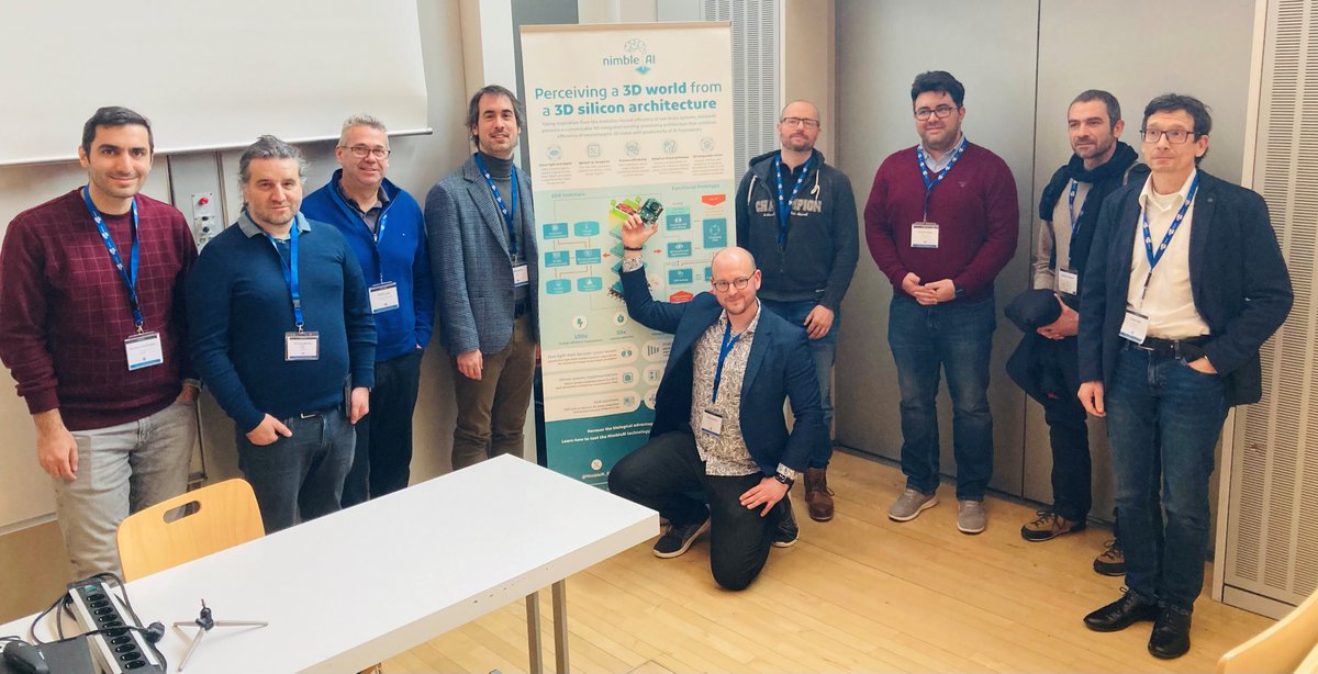 It's a wrap! The NimbleAI team had a great time presenting the project at <a href="/hipeac/">HiPEAC</a> #NeuroEdge workshop.

If you missed it and want to catch up with our latest advances, check out #HiPEACinfo71 where the project is featured 👉 lnkd.in/dAvbRzXx