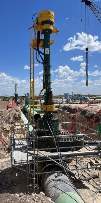 Stats__Group's tweet image. STATS Group completed multiple double block and bleed isolations on a 42” high pressure / high flow gas pipeline. The leak-tight isolations allowed planned maintenance activities to take place safely while production flow continued uninterrupted.
#PipelineIntegrity