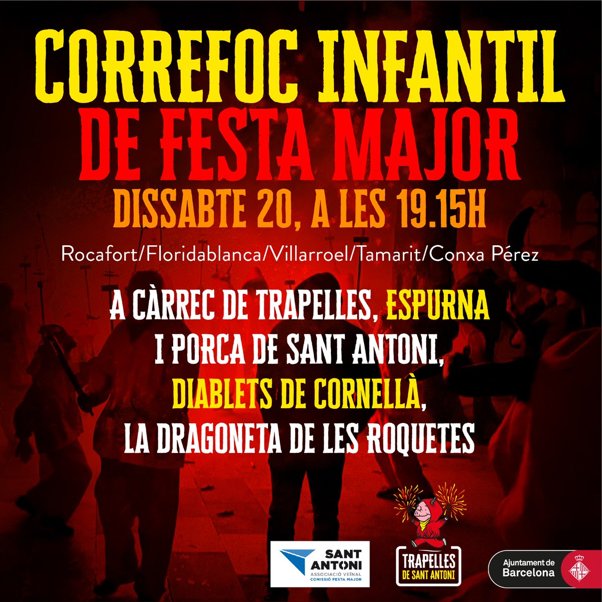 Trapelles de Sant Antoni tweet media