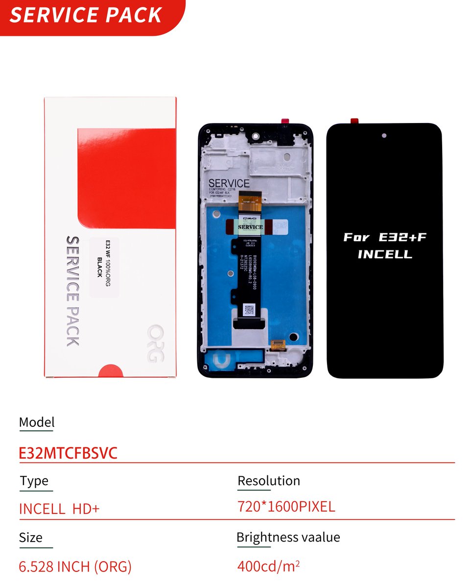 FLYCDI's tweet image. SERVICE PACK New Arrival🔥🔥
MOTO SERIES💯
#ServicePack #phonerepair #lcddisplay #highquality #100%ORG