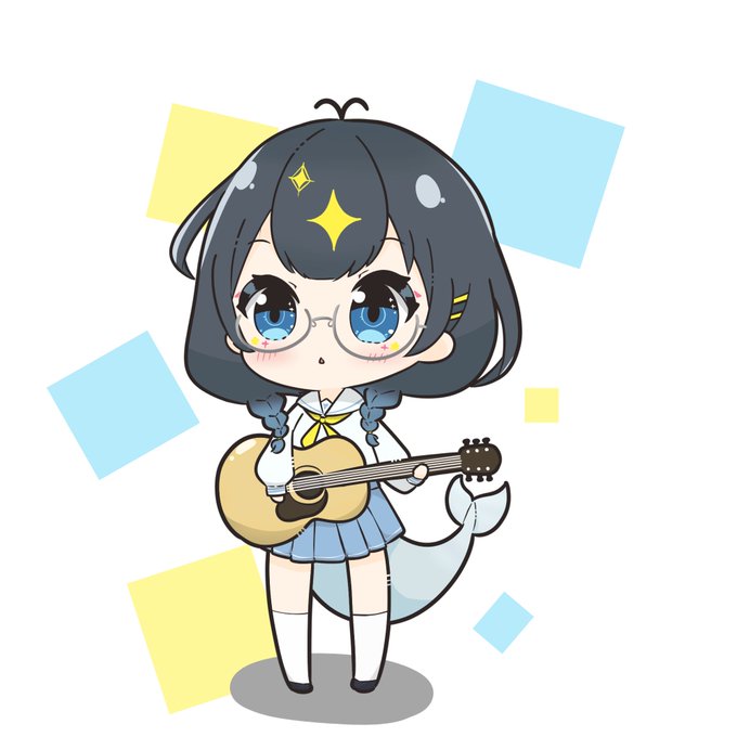 「black hair guitar」 illustration images(Latest)｜3pages