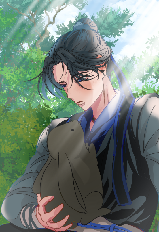 예전에 그렸던 신년송백