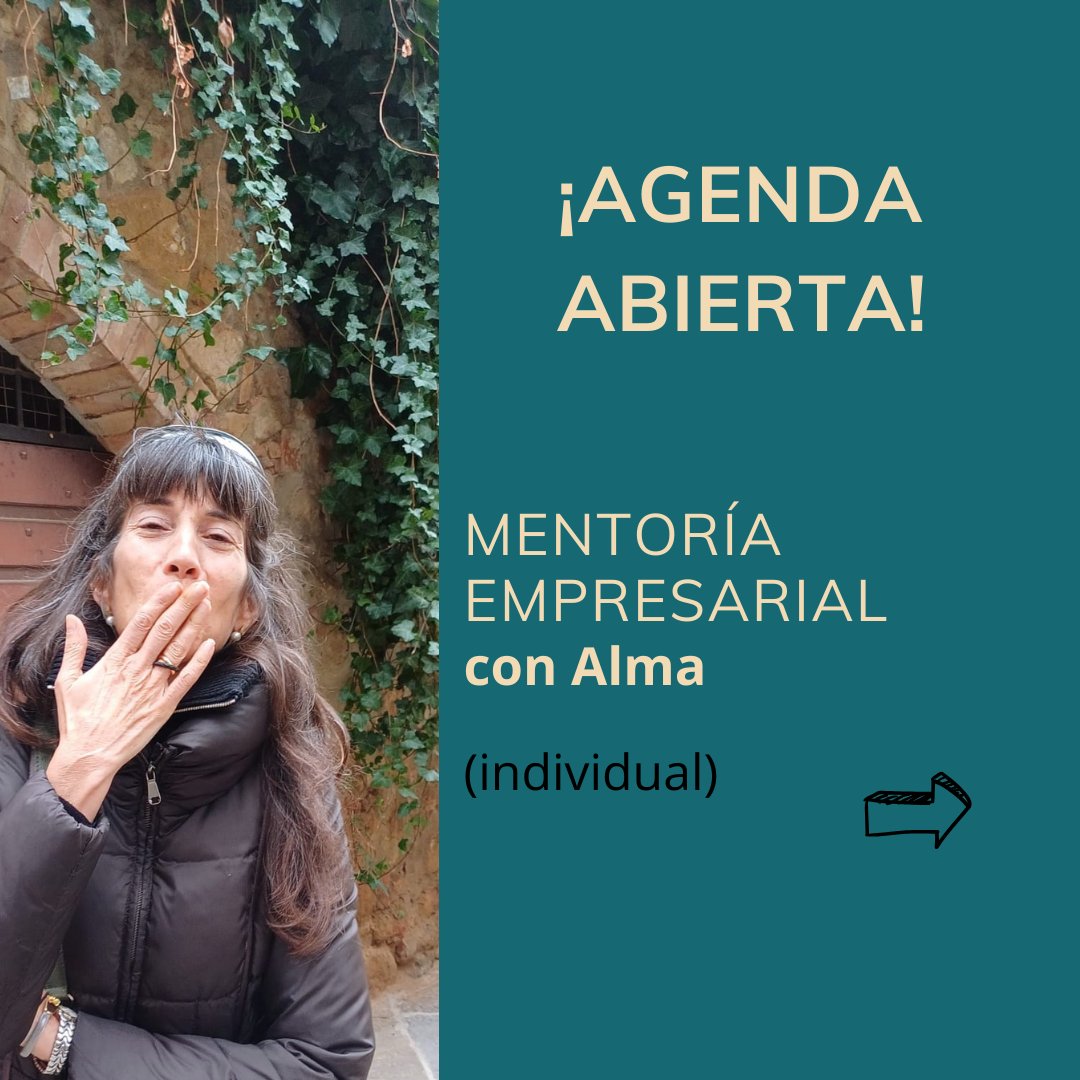 AlexandraAp's tweet image. Mi experiencia en el sector del emprendimiento es de 27 años, por eso te acompaño con un enfoque de 360º. Fusionando los conocimientos y estrategias empresariales con el autoconocimiento y la espiritualidad. Porque la base del negocio eres TÚ. 
¿Estás list@ para ir más allá 🔝💙?