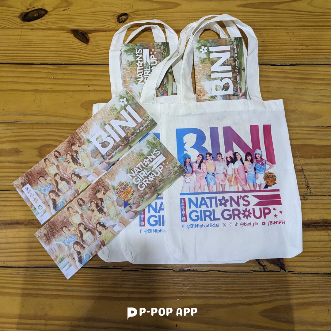 PPOP_app's tweet photo. Thank you @BINI_ph !👏🏼🎉

CEBU Blooms! Limited Tote bags will also distributed during the event. 

✨01.21 | GMusicFest x Sinulog 2024
📍Activity Center, Ayala Terraces Mall

Thanks to @BiniAiahOFC for the merchandise design! 

#BINI_nanJAN4uBes
#BINI #BINI_Pantropiko https://t.co/gUC5O6k7hJ