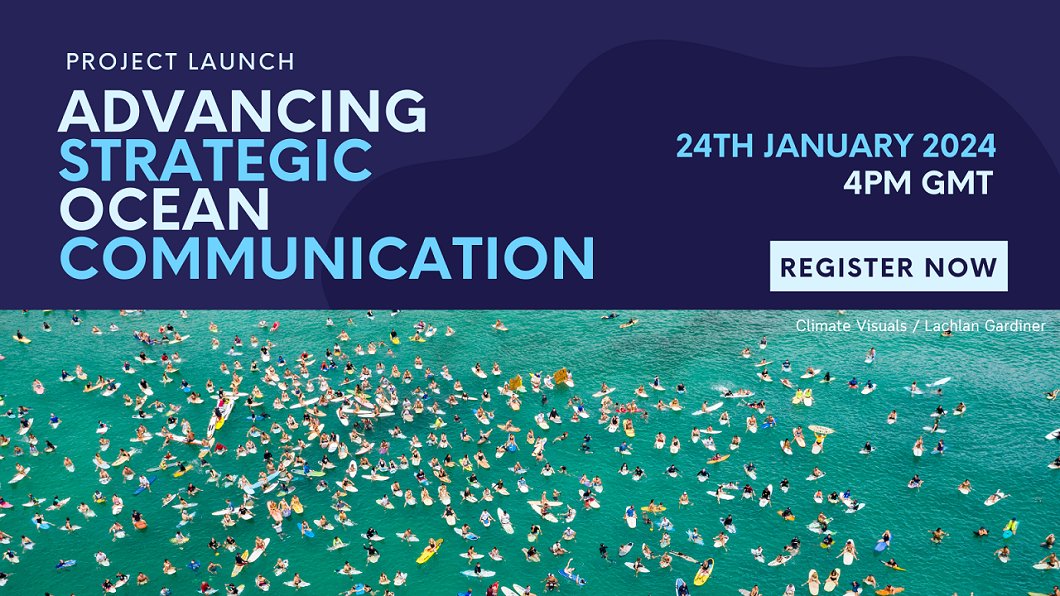 Don't miss the launch of the new project to advance strategic #OceanCommunications led by @CommsINC, @CGF_UK and @iocunesco.

Register today to attend the launch call: us06web.zoom.us/meeting/regist…
📅 24th Jan 1600 GMT