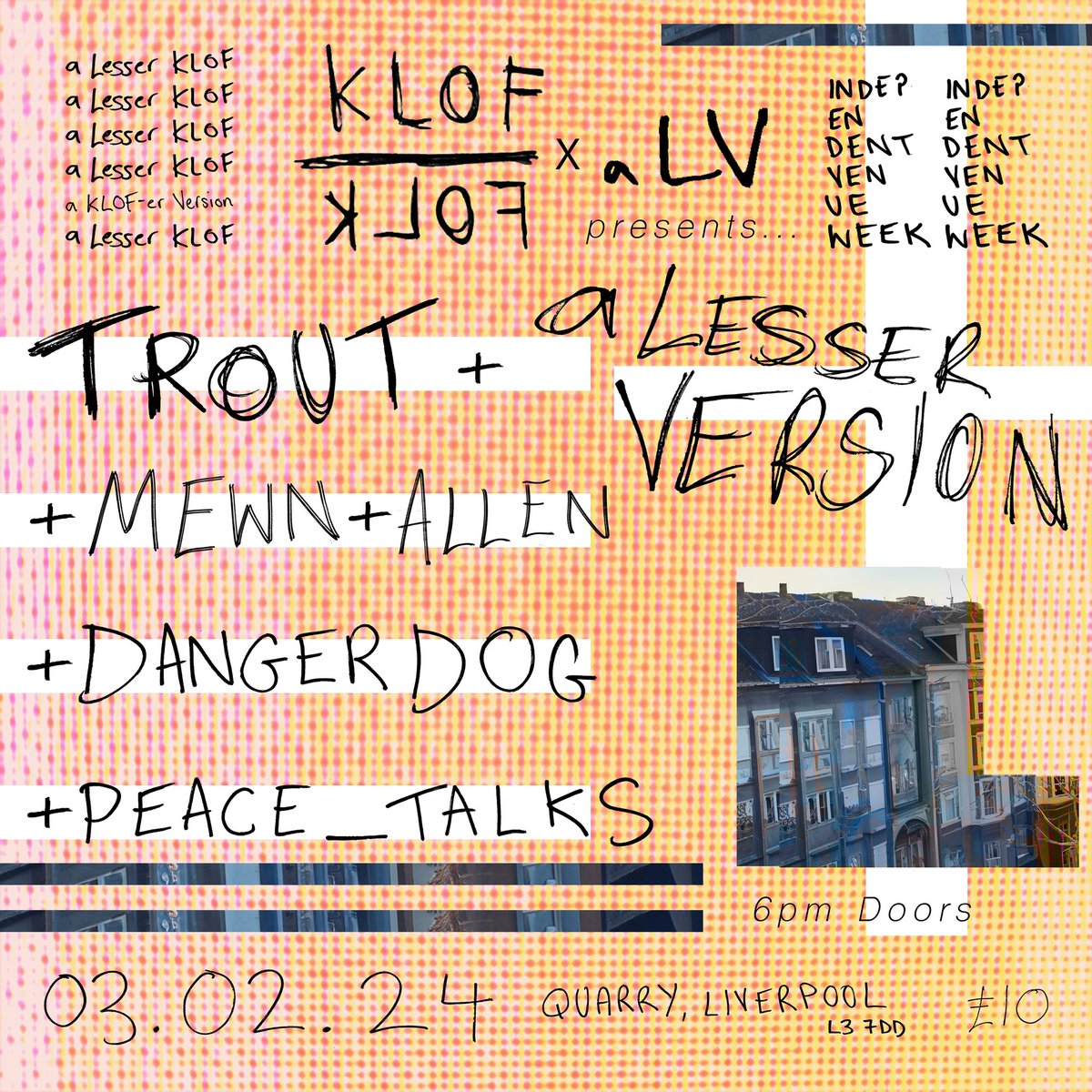 The full line-up for our IVW week party at QUARRY is here, and it’s a sight to behold!! Now w/ added Trout, Danger Dog, + Peace_Talks 🌞💃🏻