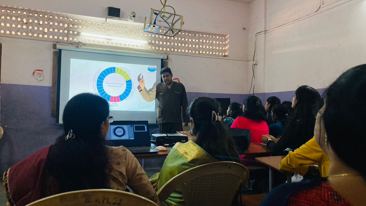 NGOWings2013's tweet photo. An informative session on Menstrual Hygiene, Menstrual Waste, and Sustainable Menstruation was conducted among students and their parents at St. Augasthi school (Saraswati Vidyamandir) Nallasopara, on January 17th 2024 . https://t.co/JZj9K2q1ZO