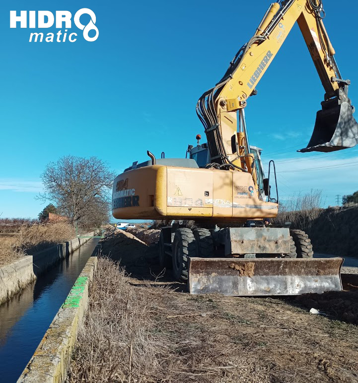 HidromaticPonen's tweet photo. 💧En @HidromaticPonen  hemos empezado una obra cerca del margen del río Segre para modernizar y ampliar una red de regadío, la cual ayudará a que haya un ahorro potencial de agua, también para agilizar y mejorar el cultivo en un área de 1.743 ha. https://t.co/C0UyBkJ5bt