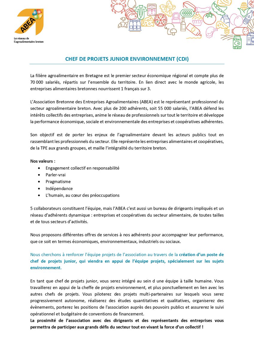 Asso Bretonne des Entreprises Agroalimentaires tweet media