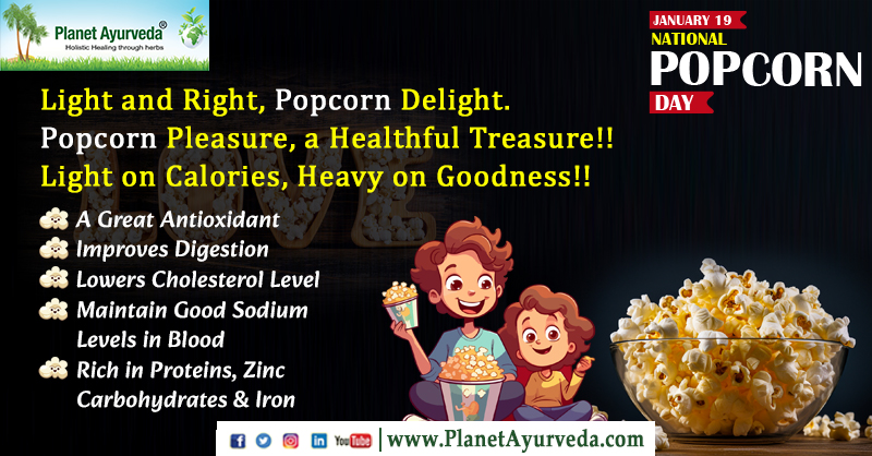 National Popcorn Day - January 19
#NationalPopcornDay #PopcornDay #Popcorn #BenefitsOfEatingPopcorn #Popcorns #PopcornBenefits #HealthyFood #FoodForHealth