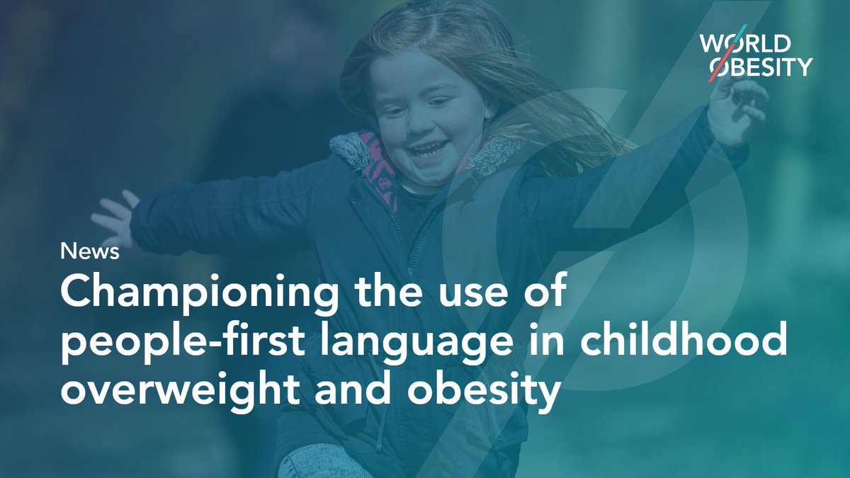 An editorial was recently published in our journal, Pediatric Obesity, addressing the importance of using people-first language in childhood overweight and obesity. ➡️ Find out more: worldobesity.org/news/championi… #PeopleFirst