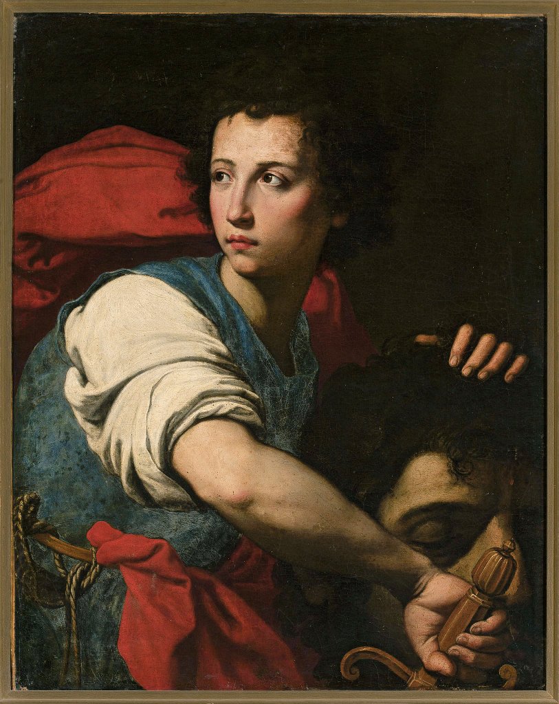 🌹🕊🌹It's Friday🌹🕊🌹 'If you are going to do something truly innovative, you have to be someone who does not value social approval. You can’t need social approval to go forward' Malcolm Gladwell Francesco Guarino ( 1611-1654 ) David with the Head of Goliath #NatiOggi