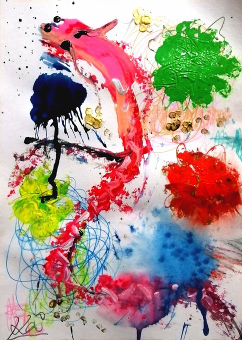 「paint paint splatter」 illustration images(Latest)