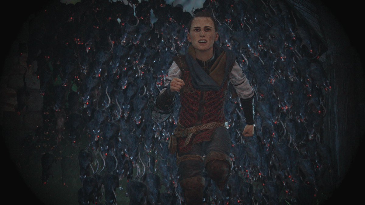 Skullspidey's tweet photo. I finally got around to Plague Tale Requiem this past month and it was incredible. I’m shockingly decent at stealth in these games??

I also of course took several photos and had nowhere better to dump them all. https://t.co/Ni2LHnhPI2