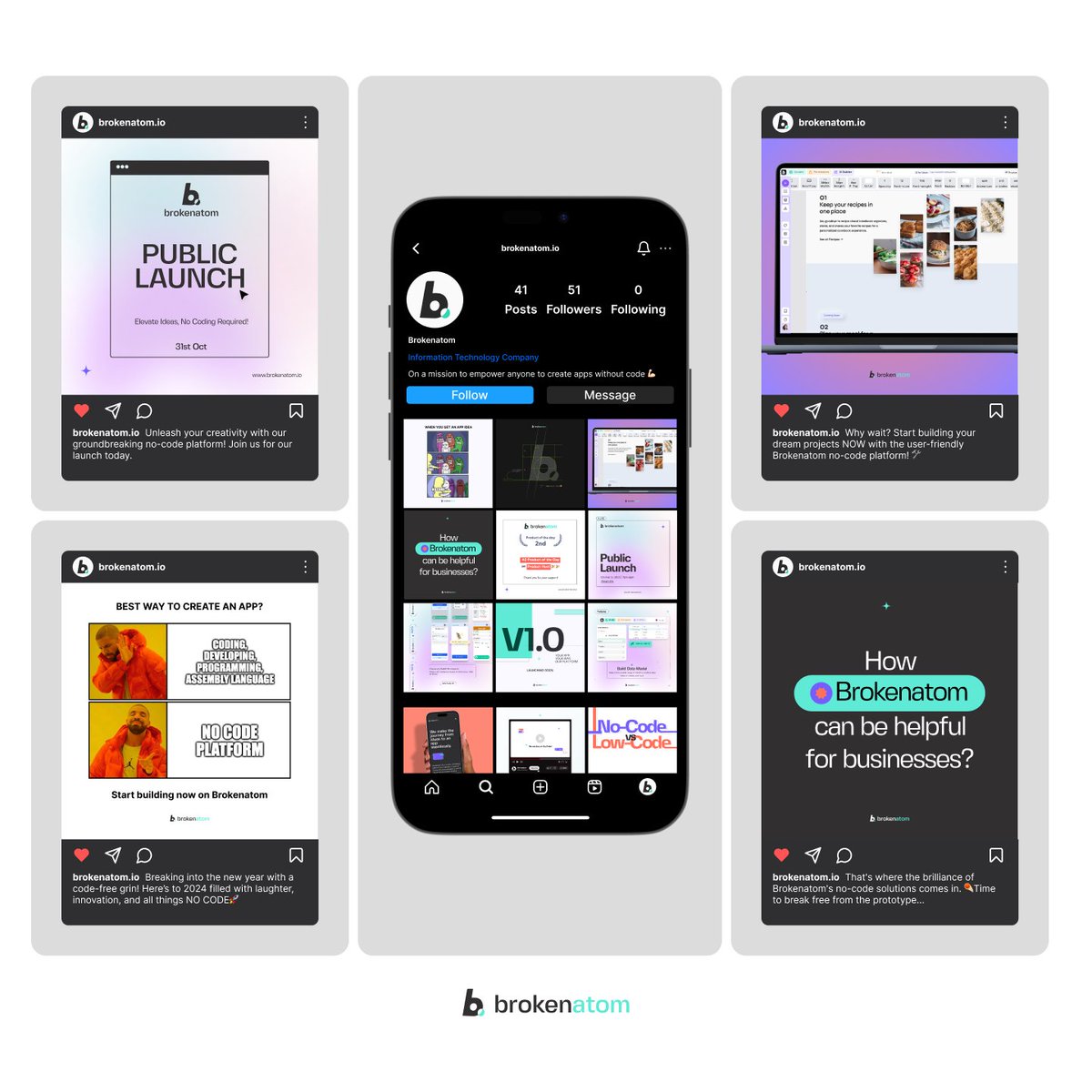brokenatom_io's tweet image. Immerse yourself in the world of limitless innovation on our Instagram page. 🚀✨ Ready to take the leap? Follow us and support us on Instagram for a front-row seat! 👉 instagram.com/brokenatom.io/

#Brokenatom #nocode #startup #startupindia #feed #trending  #developers #ai