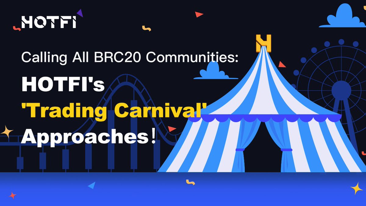 HOTFI_'s tweet image. 🚀Gear up for #HOTFI&apos;s &apos;Trading Carnival Week&apos;!Calling all #BRC20 communities to join the festivities! 

👏If you&apos;re in the #BRC20 lane and run your community, connect with us on #Discord to kickstart trading on #HOTFI and boost circulation. 🙋🙋‍♀️
🔗Application…