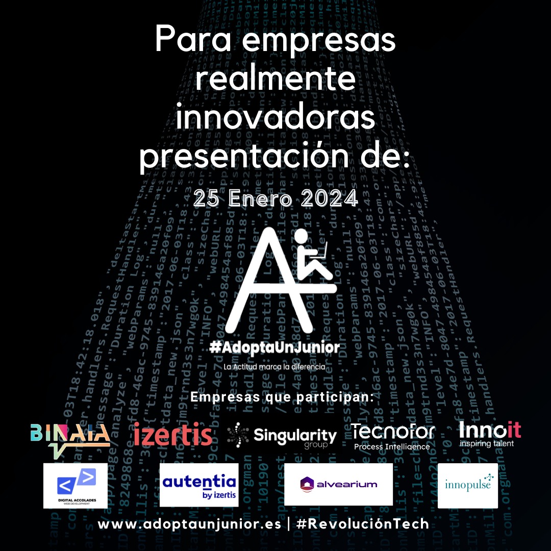 AdoptaUnJunior's tweet photo. ¡⏳¡Menos de 1 semana para el gran día de AdoptaUnJunior! 😱🚀 ¿Preparado para la innovación y las oportunidades? 🌟 ¡No te lo pierdas!
#EventoInnovador #Oportunidades #Innovacion #DesafiosReales #ExperienciaUnica #TechEvent #NoTeLoPierdas #RevolucionTech #InscribeteYa https://t.co/s2WOD6NLCE