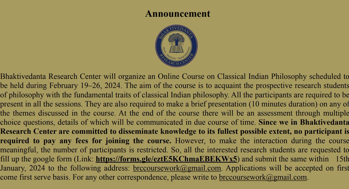 Bhaktivedanta Research Centre (BRC) tweet media