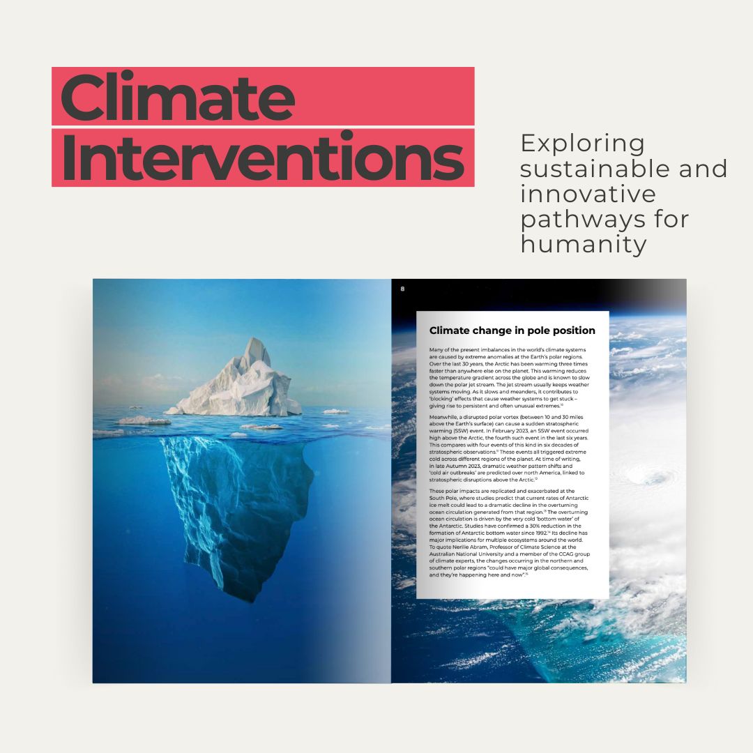 'If we and interventions are to be successful, then public acceptance to adapt is key' says CCAG Chair @Sir_David_King in our latest report on climate interventions⬇️ static1.squarespace.com/static/60ccae6…