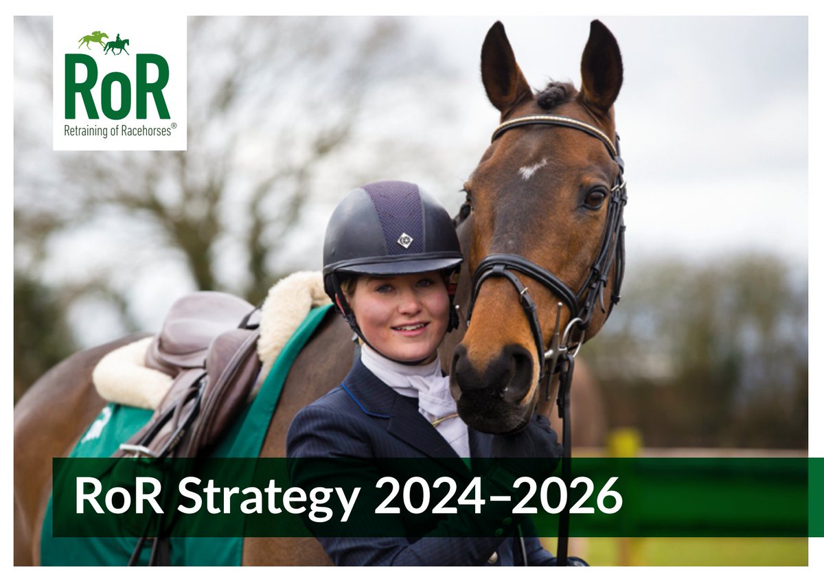 We are delighted to launch our visionary RoR strategy 2024-2026 aimed at safeguarding the wellbeing of former racehorses. RoR Managing Director, David Catlow, emphasises the need for industry-wide support to achieve our ambitious goals 🙌.

Full story🔗ror.org.uk/news/ror-sets-…