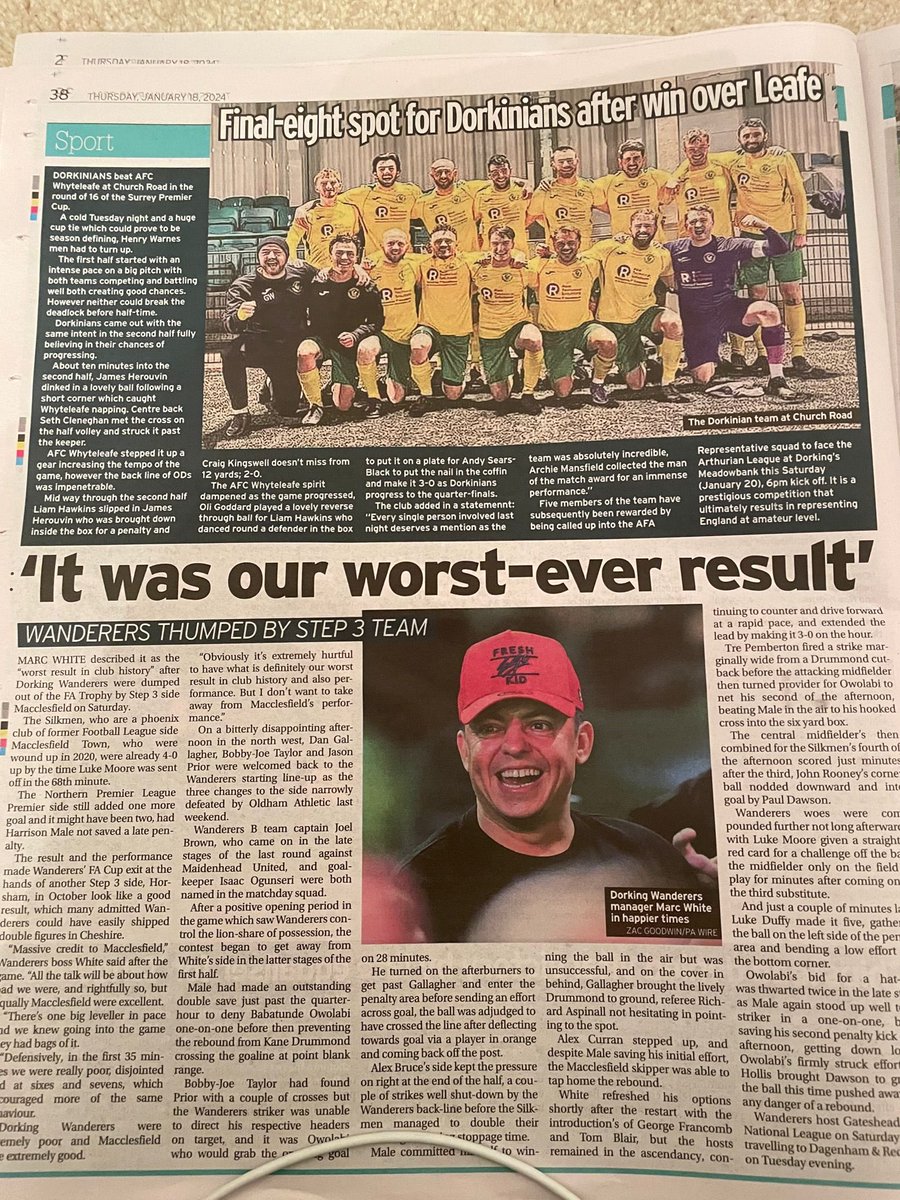 Dorkinian Football Club tweet media