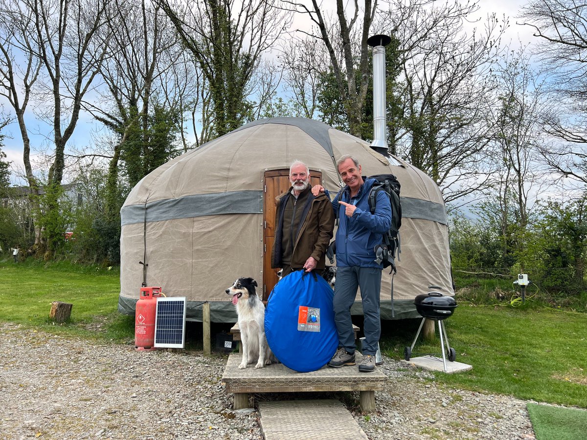 Producer_Gareth's tweet photo. It's the last episode of Robson Green's Weekend Escapes on @bbctwo at 6.30 and it's a belter. Robson is joined by the star that is his Uncle Matheson for a Lakes trip! Ghyll Scrambling, art, ancient stones and Yurts...don't miss it! (But if you do, catch them ALL on @BBCiPlayer! https://t.co/sVFkYKQbB1