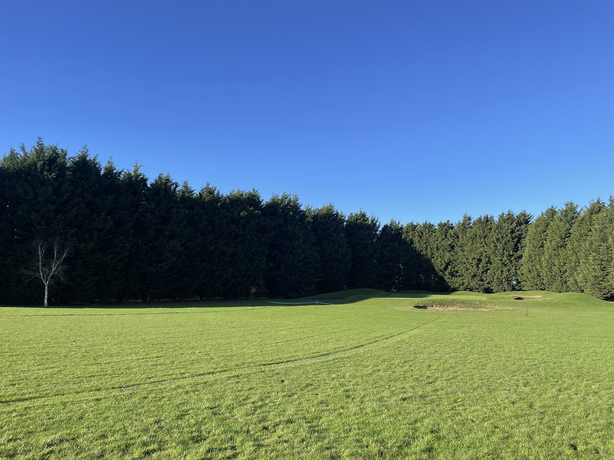 ryan_oliver1's tweet photo. 2/2 6th green. 

The car park also got some treatment, thinking shrubs and lifting lower limbs to make parking easier @CottinghamParks https://t.co/626QOP7ByN