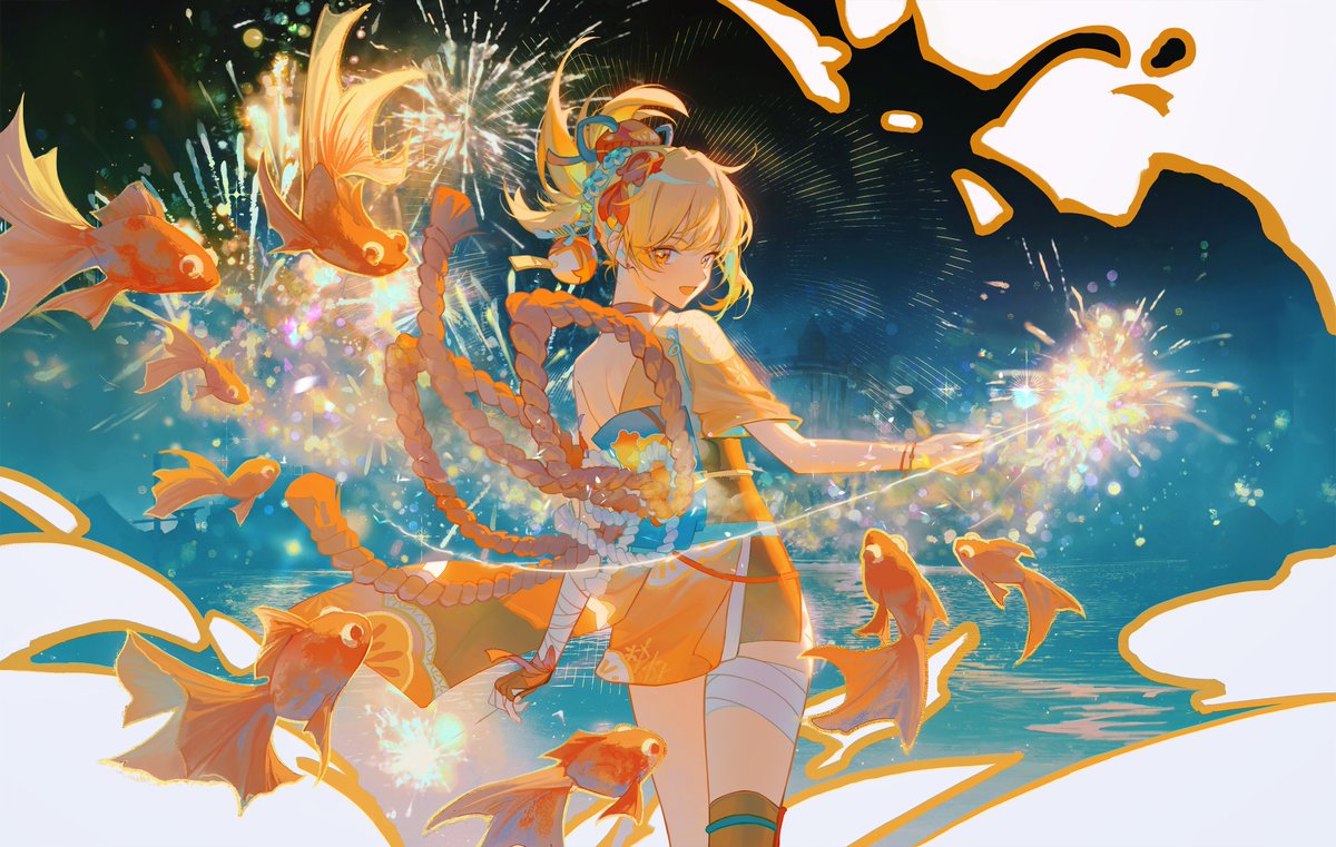 ayanon_iterator's tweet image. #GenshinImpact #Yoimiya ✨✨