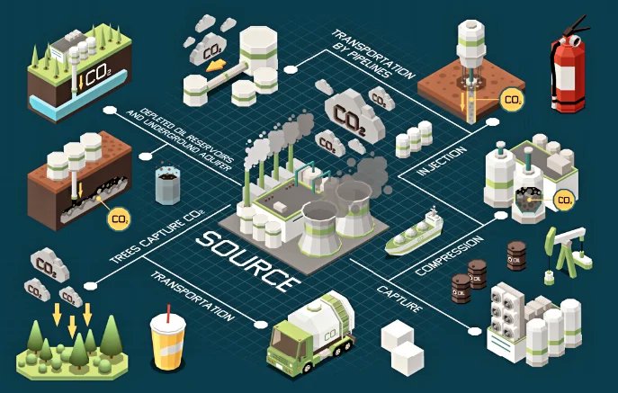 🌍♻️ Six methods to capture carbon: Forestry 🌳 Ocean-related methods 🌊 Mineralization ⛰️ Biomass 🌿 Soil regeneration 🌱 Direct air capture ☁️ These methods are actively removing carbon from the atmosphere, contributing to climate action. #CarbonCapture #ClimateAction