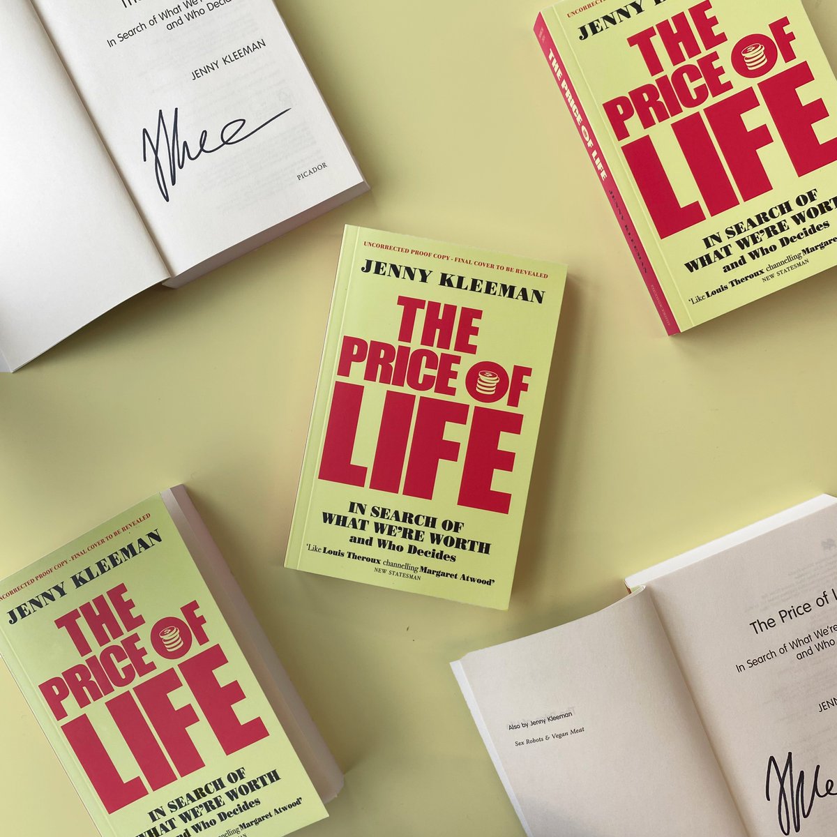 jennykleeman's tweet photo. 💥COMPETITION ALERT!💥
The Price of Life isn't out until 14th March, but five signed proofs are now up for grabs! Thank you to @picadorbooks. 

To enter:
1) Retweet this
2) Follow me 
3) Subscribe to my newsletter (link in bio) https://t.co/8BoLNVMUtc