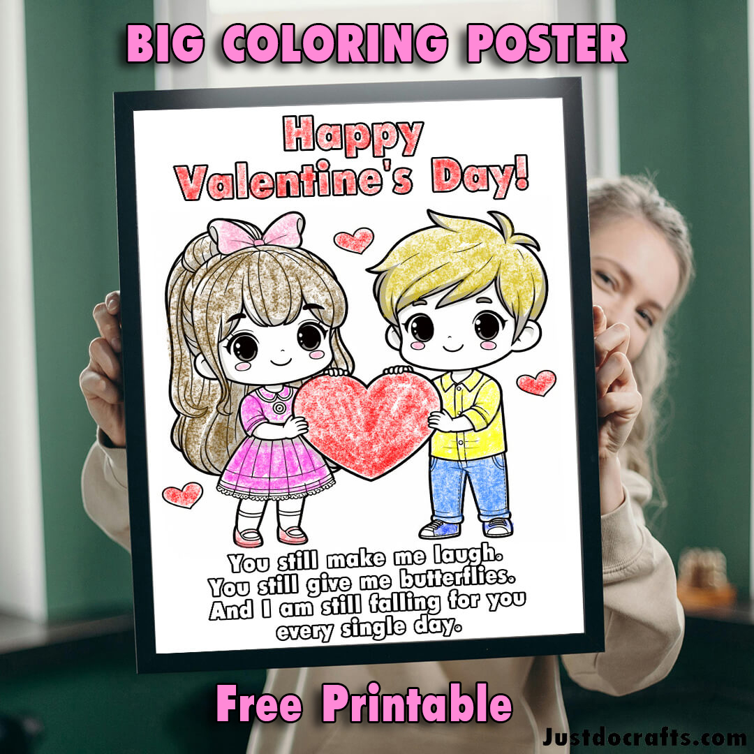 justdocrafts's tweet photo. ❤️Big Coloring Poster for Valentine’s Day
✅Free printable - https://t.co/FxMiOsnVfE
✅Follow us
#valentineday #valentinesdiy #valentinescoloring #poster #valentineposter #bigcoloringposter #bigcoloring #valentinegiftideas #valentinegiftforhim #valentinegiftforher #bigcard https://t.co/4VG1OcU7Aw