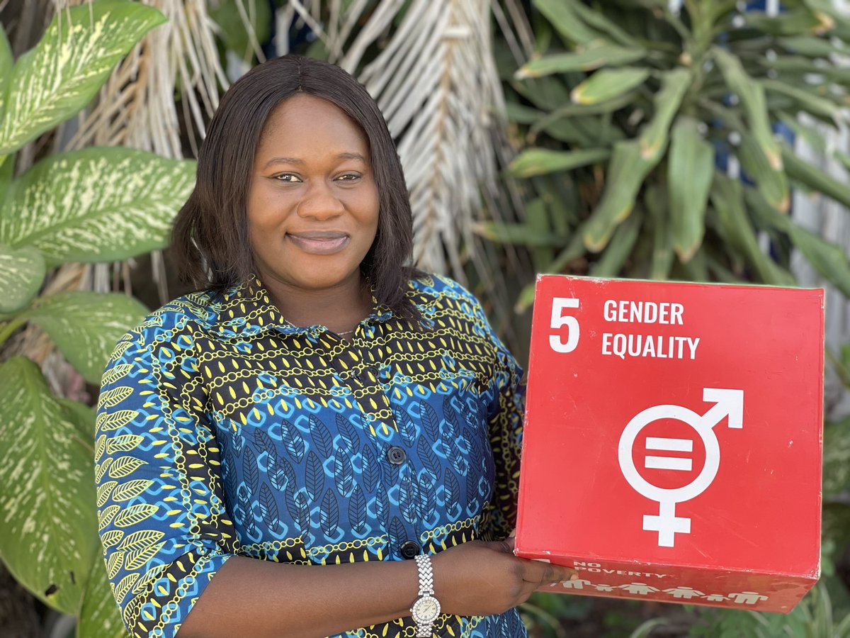 UNDP_TheGambia's tweet photo. Meet @FatimaTentou,Fatima Sonko is our Programme Analyst - Governance, #HumanRights &amp; #Gender.She’s passionate about advancing the rights of women &amp; girls &amp; creating inclusive &amp; equitable societies.Excited to see the positive impact she continues to bring along with our new CPD! https://t.co/qO2fG3TZOZ