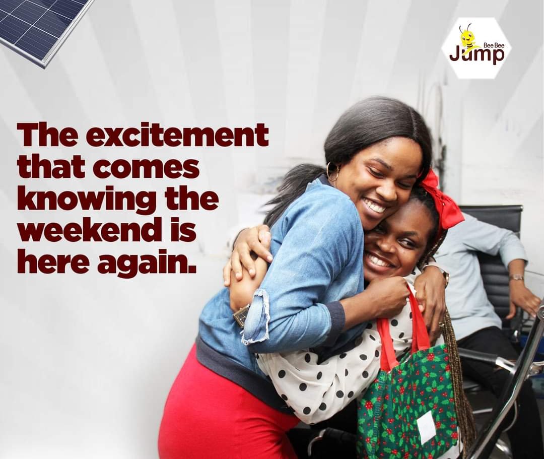 beebeejump's tweet photo. It’s Friday! Time to go make stories for Monday.
Hangout with Family and Friends
You deserve it.
Have Fun, relax, and get ready for the coming week
Enjoy a memorable weekend with 24-7 electricity.
#beebeejump #TGIF #weekend #fun #memories #stories #family #friends https://t.co/mXusZOcgL4