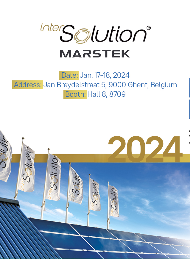 MarstekEnergy's tweet photo. From January 17th to 18th, 2024, MARSTEK participated in  #InterSolution 2024
#MARSTEK 🌞As the curtains draw on #InterSolution 2024 in #Belgium, #MARSTEK want to extend our heartfelt gratitude to all solar enthusiasts and industry professionals https://t.co/eZ9hgab90D