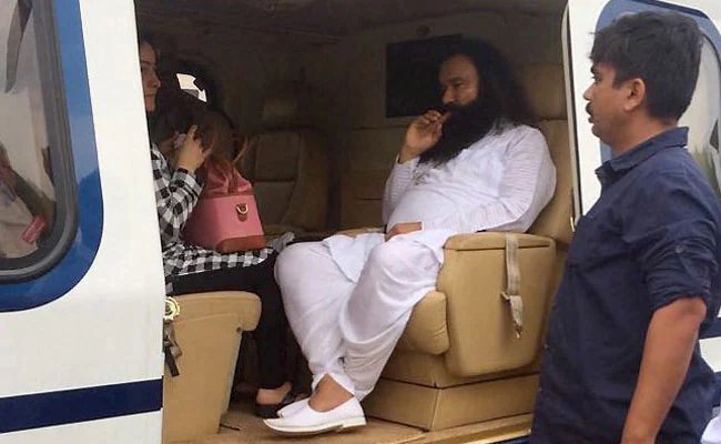 zoo_bear's tweet photo. This is Baba Gurmeet Ram Rahim Singh's seventh parole in the past 24 months, and ninth in the last four years. He is serving a 20-year jail term for raping two women. https://t.co/M5eJAyJOqC