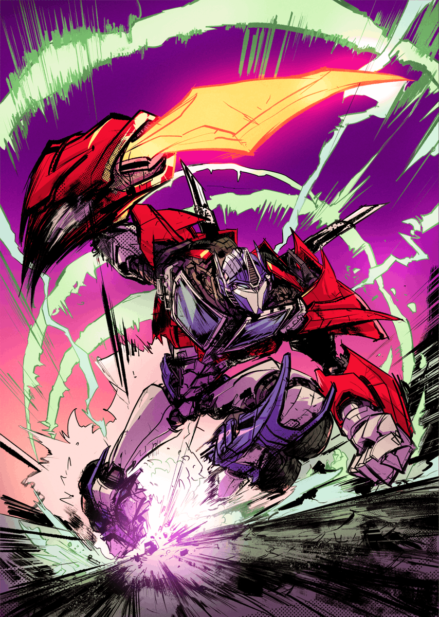 DavidCousens's tweet photo. And here is the finished Transformers Prime: Optimus! I have had an absolute blast making this! Does it show?
If you like this, please help me beat that pesky algorithm &amp; share it. 
But most importantly, I hope you have an outstanding day! https://t.co/Dz5J81TSdn