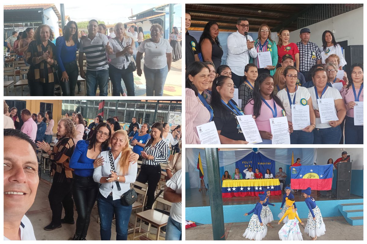 18/01/2023 Presente en la E.N Luis Evangelista Rincón actividad del Día del Docente con reconocimiento del Alcalde de municipio García de Hevia.
<a href="/Annydednna/">Dednna Táchira</a> 
<a href="/Berzabethg1/">Berzabethgandicaoficial</a>
<a href="/CDCETachira/">CDCE Táchira</a> 
<a href="/codennat/">codennat</a> 
<a href="/garciadeheviac2/">garciadeheviacra</a> 
@MPPEDUCACION 
<a href="/NicolasMaduro/">Nicolás Maduro</a>