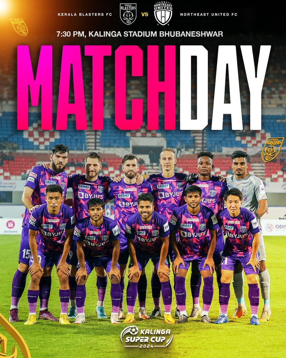 KeralaBlasters's tweet image. Our third group stage encounter in the #KalingaSuperCup pits us against the Highlanders 👊

🕢 7:30 PM 
📍 Kalinga Stadium 

#KBFCNEUFC #KBFC #KeralaBlasters