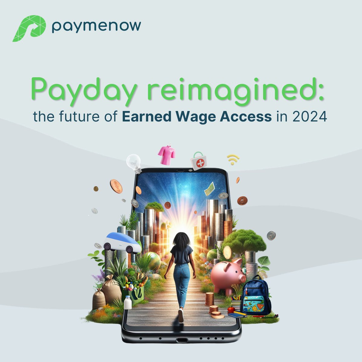 Payday reimagined: the future of earned-wage access in 2024

Read our latest press release and discover the future of earned-wage access in 2024: paymenow.live/future-of-earn…

#2020MORE #financialwellness #earnedwageaccess #EWA #trends2024  #ondemandpay #Paymenow