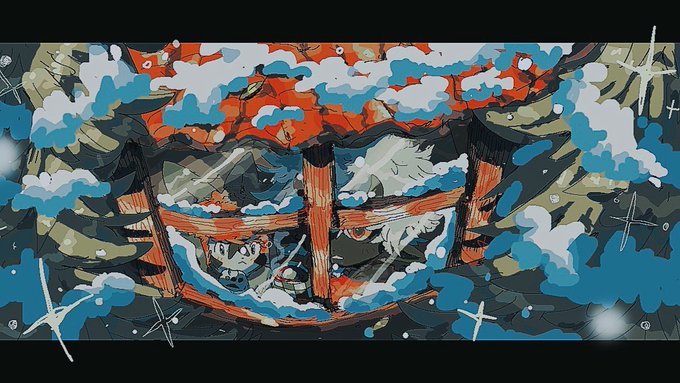 「red eyes torii」 illustration images(Latest)