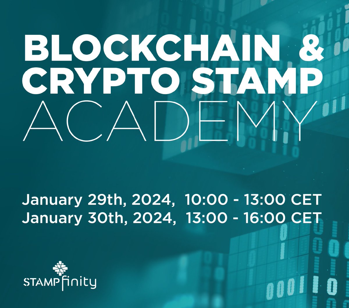 VariusSystems digital solutions GmbH (@variussystems) on Twitter photo Stampfinity would like to invite all employees of a postal company to participate in our free online training on blockchain and crypto stamps.. 📯🔗Anyone who is interested in learning more about the potential of these new technologies can write to info@stampfinity.com! 🤗💎🚀 Stampfinity would like to invite all employees of a postal company to participate in our free online training on blockchain and crypto stamps.. 📯🔗Anyone who is interested in learning more about the potential of these new technologies can write to info@stampfinity.com! 🤗💎🚀
