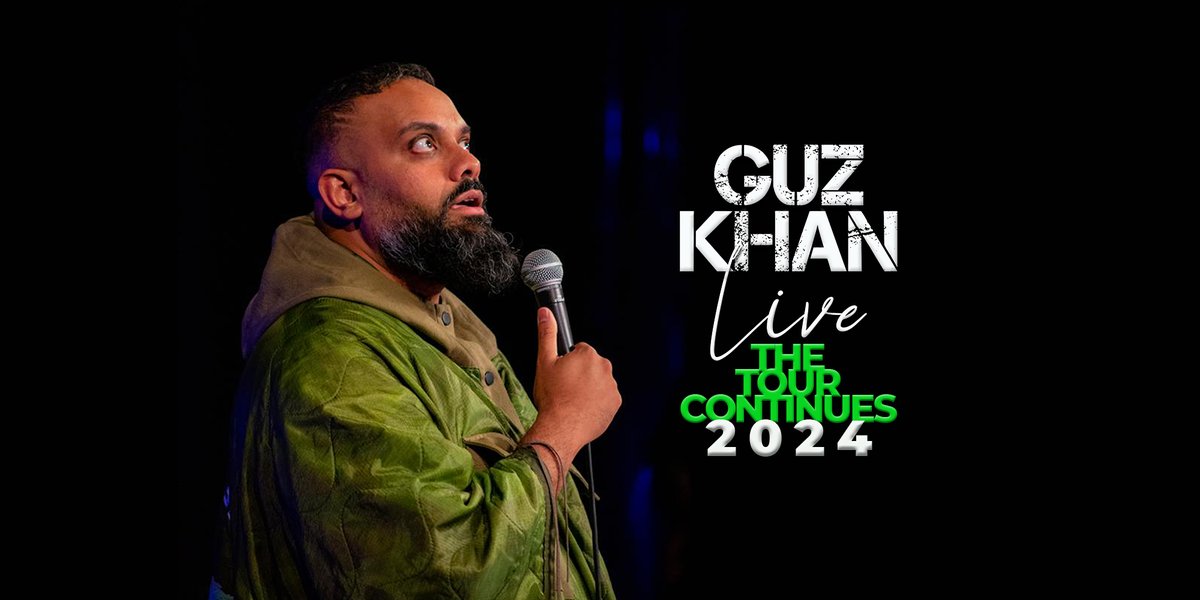 📢 Final tickets for Guz Khan TOMORROW night as the kick-ass comedy tour continues at the Town Hall. Doors open at 6.30pm, it's showtime at 7.30pm and you can grab those tickets here 👇 middlesbroughtownhall.co.uk/event/guz-khan…