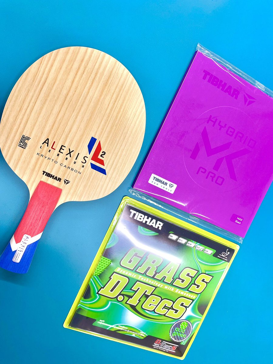 hitokake0920's tweet photo. My new gear😎🏓
今から貼ります!!!
明日から楽しみ💪
#TIBHAR
#Lebrun🇫🇷
#MKpro🪻
#Grass🌱 https://t.co/oy7YjAMJRw