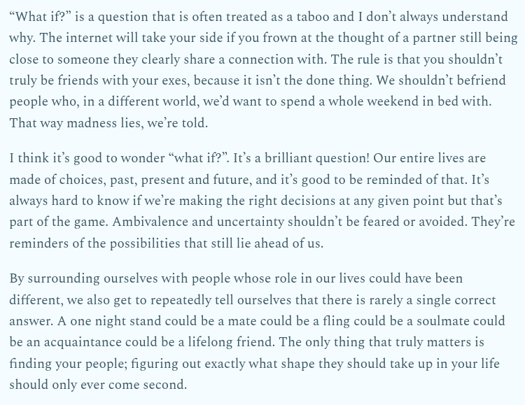 hello everyone, I have written the definitive treatise on the question of 'can men and women be friends?', no need to ever discuss the issue again, as I am entirely correct: youngvulgarian.substack.com/p/should-you-w… (free to read!)