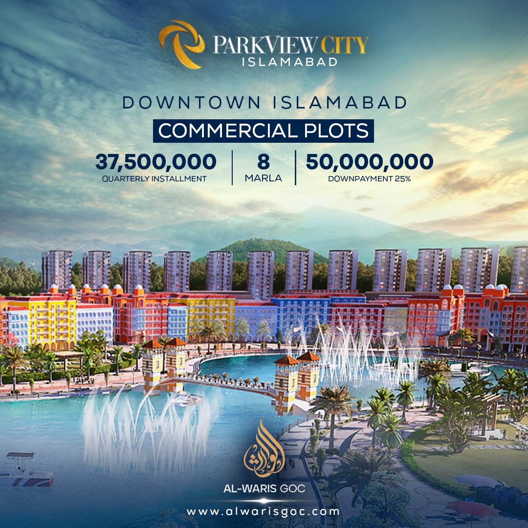 alwarisgoc's tweet image. Experience the epitome of urban elegance at Park View City Downtown Commercial in the heart of Rawalpindi, Islamabad!

𝐅𝐨𝐫 𝐦𝐨𝐫𝐞 𝐝𝐞𝐭𝐚𝐢𝐥𝐬  📞+923315063683 +923310000045

 #alwarisgroupofcompanies #alwarisgoc #alwaris #realestate #property #Islamabad #parkviewcity