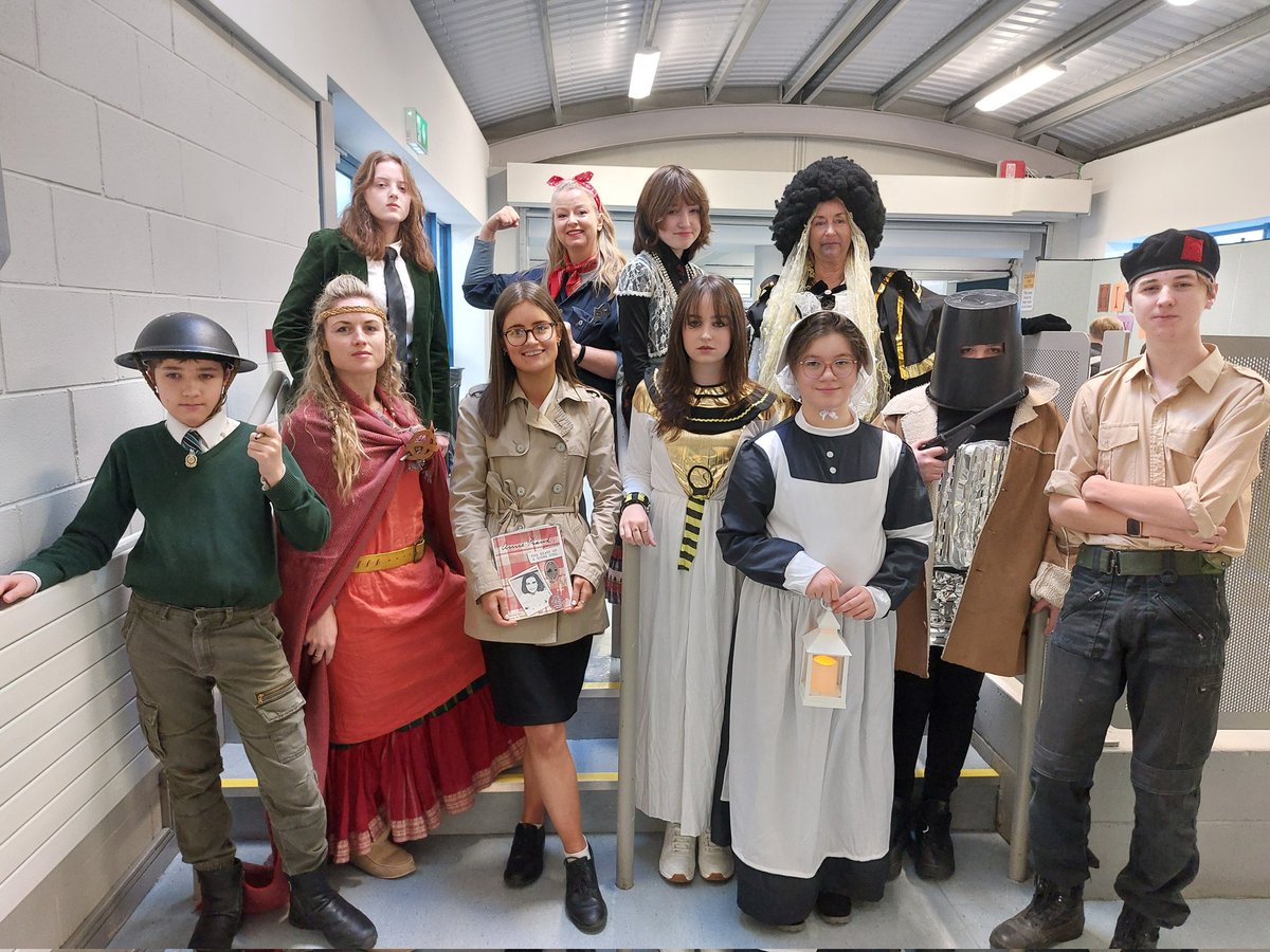 MounthawkMercy's tweet photo. History Week - Can you guess who these historical figures are? Answers in pic 3.
Well done to all! https://t.co/suRteL3yft