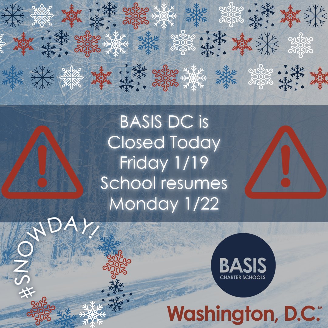 Well, BDC - it IS a Snow day after all 1/19- accumulation of up to three inches, mostly between now and 9 am, makes even a delayed start hard. Info going out by 11:00 AM with study materials if students feel stressed by upcoming exams. full info: parentsquare.com/feeds/28236051